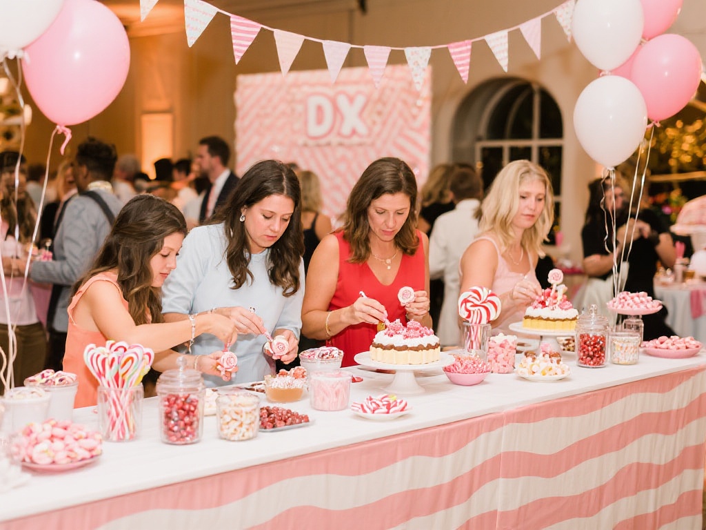 疯狂甜蜜奇幻之旅：创意无限糖果派对布置挑战 