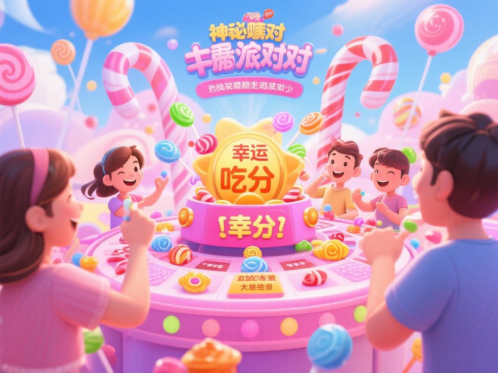 甜美视觉与丰厚奖励相结合，糖果派对吸引了无数玩家的