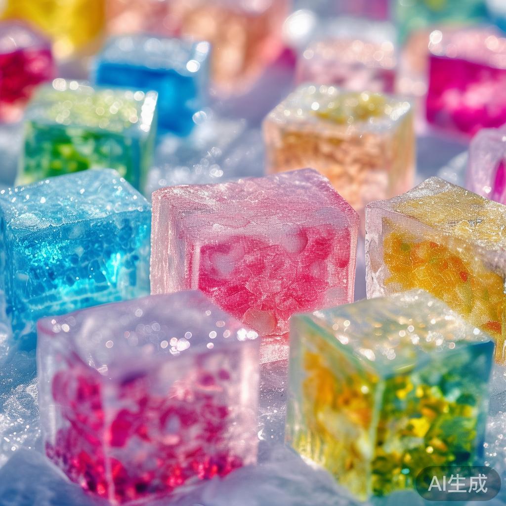 冰块糖果派对，字面上看似简单，却蕴含着丰富的创意和
