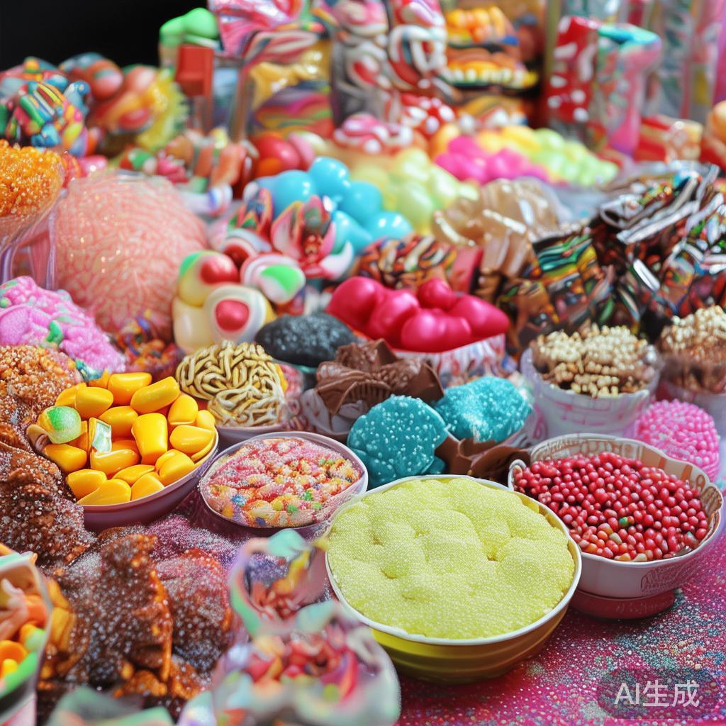 一场成功的糖果派对，最核心的元素莫过于充满诱惑的糖