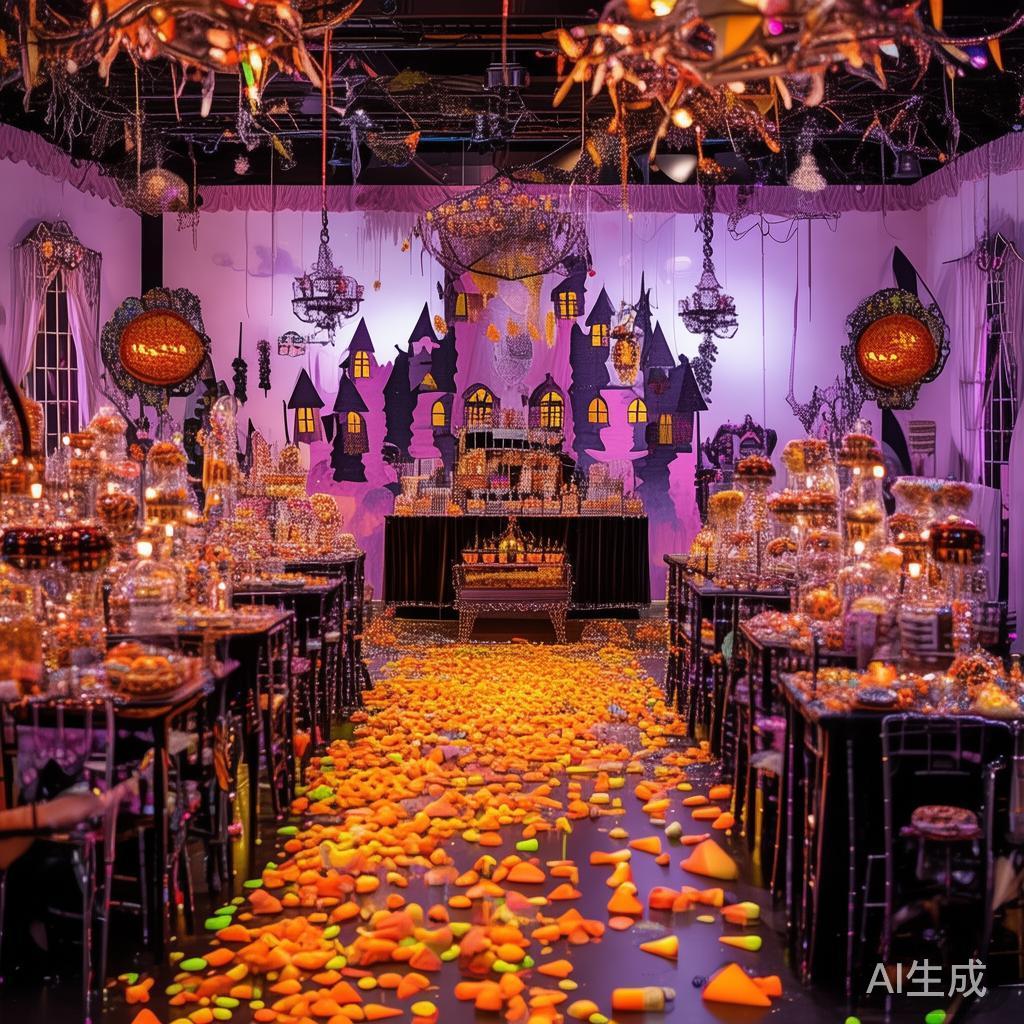 在每年的万圣节，孩子们和成人都期待着一场充满创意与