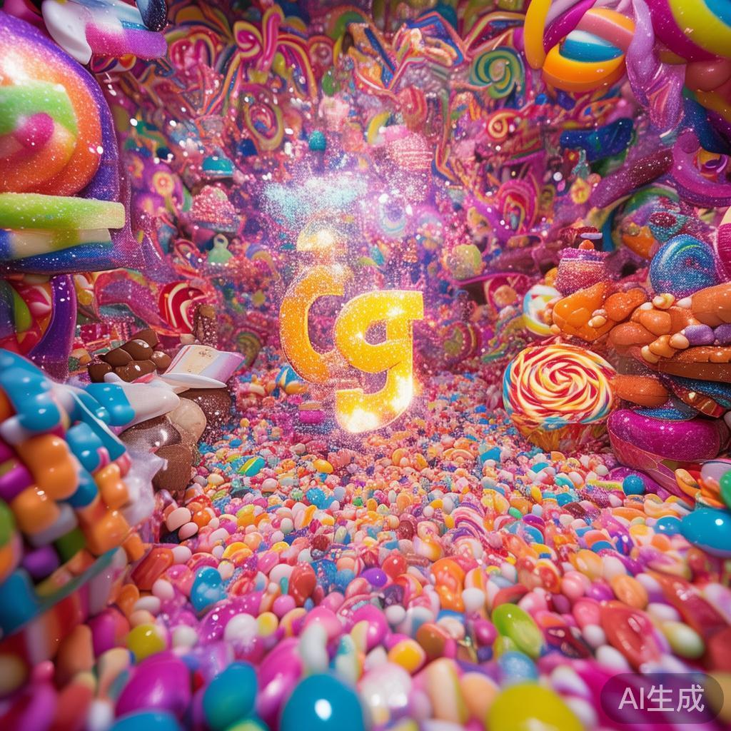 糖果派对以其丰富的创意、鲜艳的色彩和甜蜜的主题获得