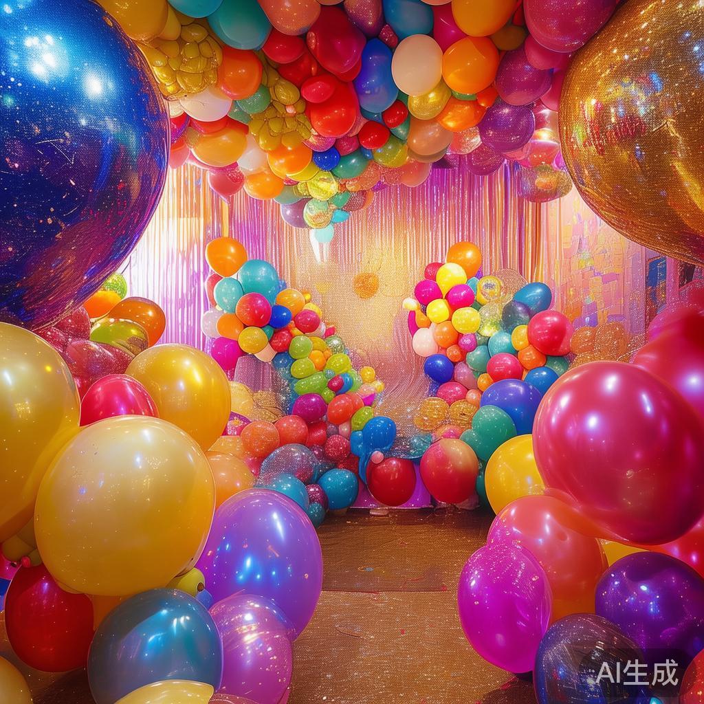 打造梦幻甜蜜糖果派对：气球派对现场布置与欢乐盛宴技巧 